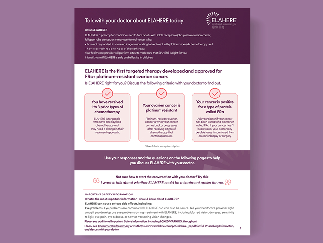 ELAHERE Discussion Guide