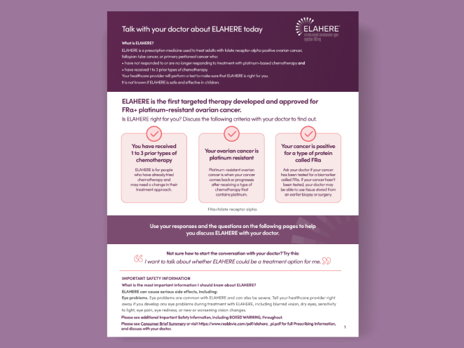 ELAHERE Discussion Guide